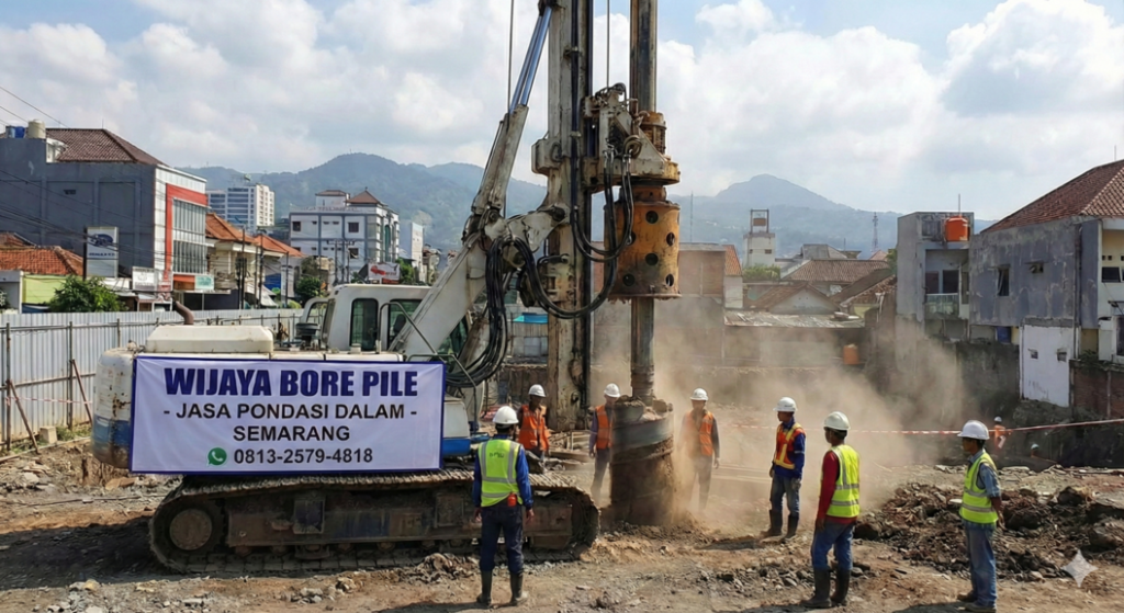 Layanan Bore Pile Wijaya di Semarang