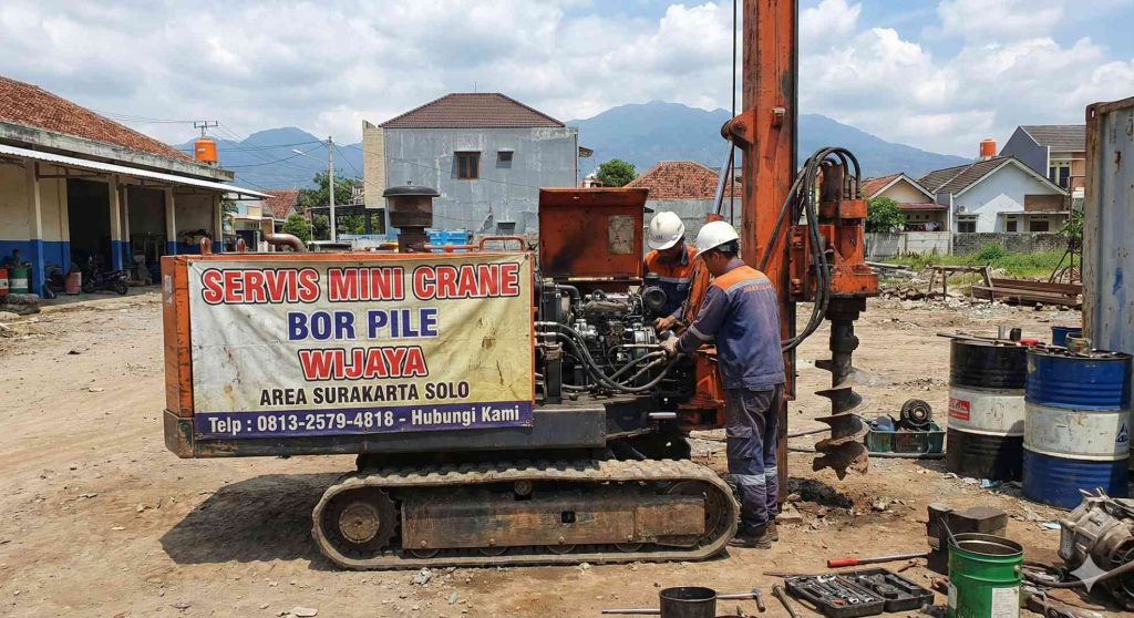 Servis Bore Pile Wijaya Area Surakarta Solo