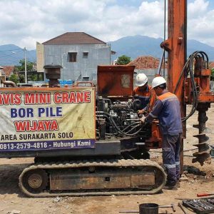 Servis Bore Pile Wijaya Area Surakarta Solo